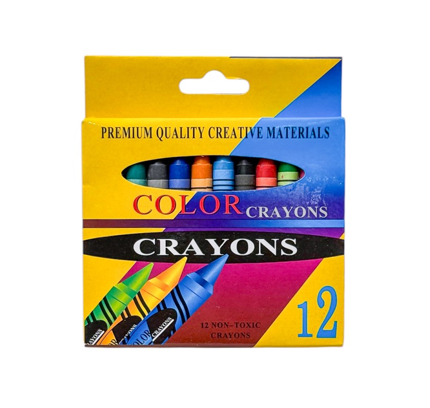 Wax crayons 2020 12 colors - Buy now Colored, wax crayons from www